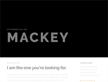 Tablet Screenshot of mackeydesigns.com